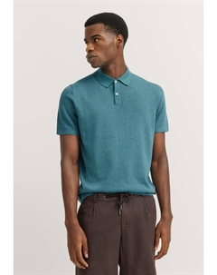 Рубашка поло KNIT, зеленый Bugatti