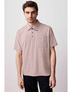 Рубашка поло REGULAR FIT - HEAVYWEIGHT BUTTON NECK, светло-серый Next