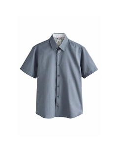 Рубашка REGULAR FIT - TEXTURED SHORT SLEEVE SMART, синий Next