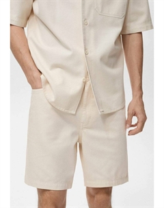 Шорты ALGUER, кремовый Mango