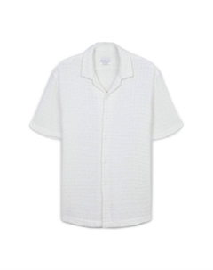 Рубашка BOWLING LAVORATO, цвет Bianco Lana Calliope