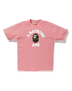 Футболка AW18 1st Camo Ape Head Online T-Shirt 'Pink' A bathing ape®