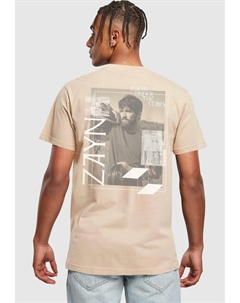 Футболка с принтом ZAYN - INDIGO, бежевый Merchcode