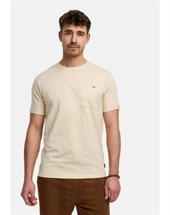 Базовая футболка ANDORRA, бежевый Indicode jeans