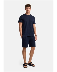 Шорты SET GELO - Basic T-shirt, темно-синий Indicode jeans