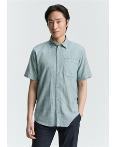 Рубашка STRUCTURED, темно-зеленый Tom tailor