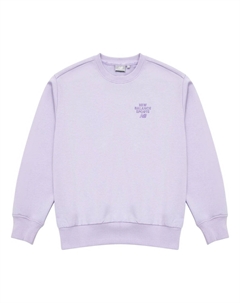 Свитер Logo Print Pullover 'Purple', фиолетовый New balance