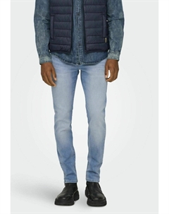 Джинсы облегающего кроя, цвет Light Blue Denim Only & sons