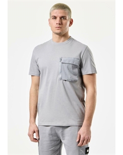 Базовая футболка TAKAJI PARACHUTE POCKET, серый Weekend offender