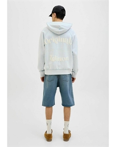 Толстовка с капюшоном RÜCKENPRINT - Sweatshirt, светло-голубой Jack & jones