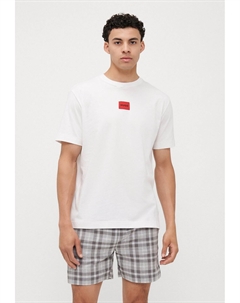 Пижамный комплект CHECK SHORT - Pyjamas, темно-серый Hugo