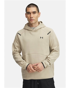 Толстовка с капюшоном UNSTOPPABLE FLEECE - Fleece jumper, хаки Under armour