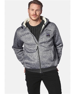 Толстовка на молнии MIKRIKSON, серый Jan vanderstorm