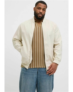 Куртка-бомбер PLUS SIZE, кремовый Jack & jones