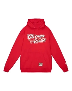 Худи x NBA Bulls Cherry Bomb Hoodie 'Red', красный Mitchell and ness