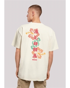 Футболка с принтом ALOHA, песочный F4nt4stic