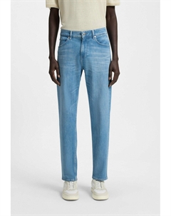 Джинсы прямого кроя, бирюзовый Boss