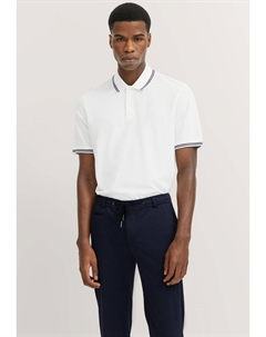 Рубашка поло BASIC, белый Bugatti