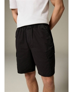 Шорты DRAWSTRING WAIST CARGO, черный Next