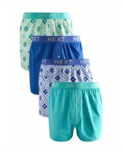 Шорты-боксеры 4-PACK, синий Next