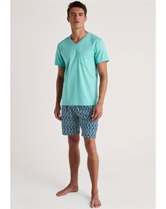 Пижама SET - Pyjama set, цвет Bleached Aqua Calida