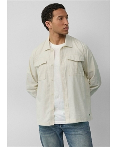 Рубашка AUS MIT KENTKRAGEN, кремовый S.oliver