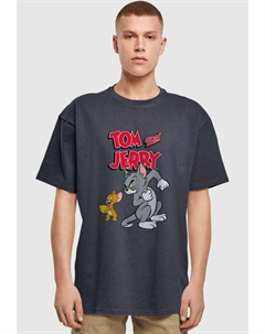 Футболка с принтом TOM AND JERRY - CHEESE GRAPHIC, темно-синий Merchcode