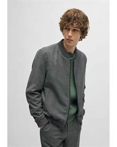 Куртка-бомбер UKASHI, светло-серый Hugo