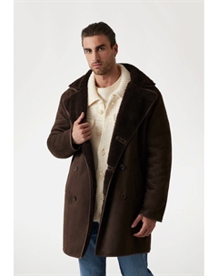 Зимнее пальто, коричневый Guess