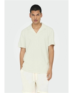 Рубашка поло ONSKIAN, кремовый Only & sons