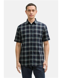 Рубашка REGULAR FIT KURZARM, темно-синий Tom tailor