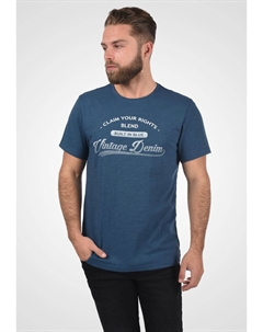 Футболка с принтом BHPILLO, синий Blend