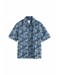 Рубашка REGULAR FIT - JACQUARD PRINTED SHORT SLEEVE, синий Next