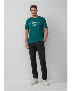 Футболка с принтом MIT LOGO, цвет Petrol S.oliver