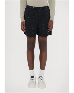 Шорты MARC EMBROIDERED, черный Rag & bone