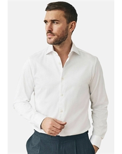 Классическая рубашка FINISH LONG SLEEVE SIGNATURE, белый Next
