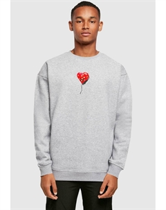 Толстовка BANKSY - LOVE HURTS CREWNECK, серый Merchcode