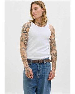 Майка TANK EINFARBIG RUNDHALSAUSSCHNITT, кремовый Jack & jones