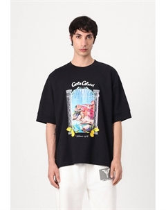 Футболка с принтом UNISEX, черный Carlo colucci