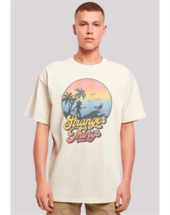 Футболка с принтом, песочный F4nt4stic
