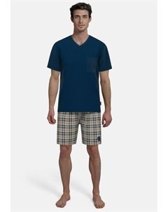 Пижама SET - Pyjama set, синий Tom tailor