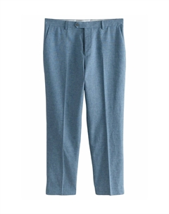 Костюмные брюки REGULAR FIT-TEXTURED - Trousers, синий Next