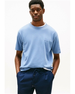 Базовая футболка, светло-голубой Tommy hilfiger