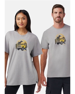 Футболка с принтом LONG WEEKEND GRAPHIC, светло-серый Smartwool