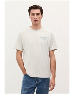 Футболка с принтом BAZAAR, светло-серый Scalpers