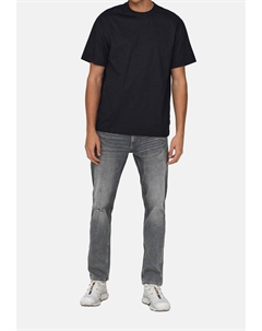 Базовая футболка 2ER PACK FRED, черный Only & sons