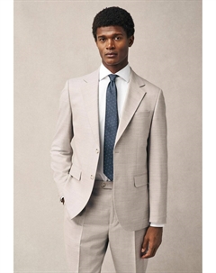 Пиджак-блейзер REGULAR FIT - TAILORED FIT TEXTURED - Suit jacket, бежевый Next
