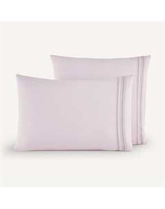 Наволочка из хлопковой перкали Florentina розовый Am.pm.