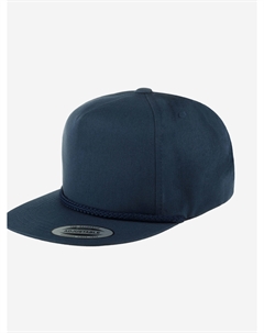Бейсболка с прямым козырьком 6002 (синий), Синий Flexfit