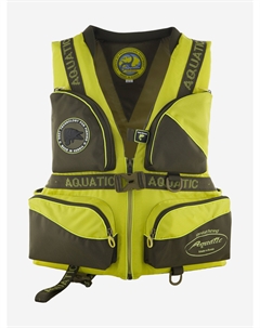 Жилет страховочный ЖС-02Ж для рыбалки, Желтый Aquatic